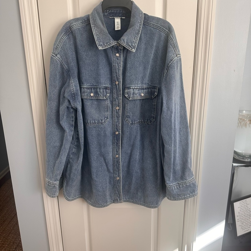H&M Blue Denim Jacket